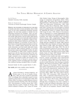 The tonal-metric hierarchy: A corpus analysis