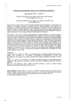 Revealed preference models for network inference