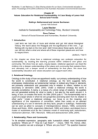 Values education for relational sustainability: A case study of Lance Holt School and friends