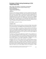 Formation of dioxin during smoldering of CCA treated wood char
