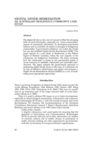 Digital divide remediation: An Australian Indigenous community case study