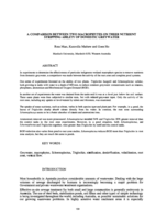A comparison between two macrophytes on their nutrient stripping ability of domestic greywater