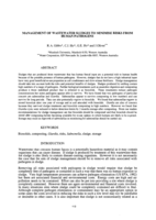 Management of wastewater sludges to minimise risks from human pathogens