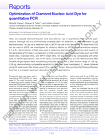 Optimization of diamond nucleic acid dye for quantitative PCR