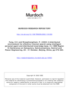 A distributed environment for effective Internet search using intelligent personal agent and distributed knowledge base
