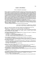 Letters to the Editors: Errors in blood flow measurements