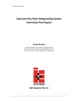Improved gas plant safeguarding system