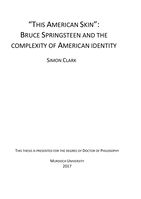 "This American Skin": Bruce Springsteen and the complexity of American identity