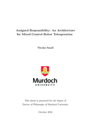 Assigned responsibility: An architecture for mixed control robot teleoperation