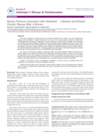 Dietary Patterns Associated with Alzheimer?s Disease and Related Chronic Disease Risk: A Review