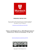 Historical aspects of Echinococcosis