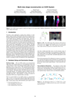 Multi-view shape reconstruction in CAVE system