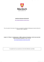 Localism and networking: a radio news case study