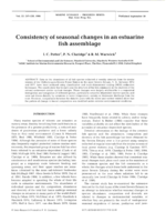 Consistency of seasonal changes in an estuarine fish assemblage