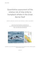 Quantitative assessment of the relative risk of ship strike to humpback whales in the Great Barrier Reef