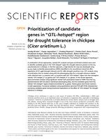 Prioritization of candidate genes in “QTL-hotspot” region for drought tolerance in chickpea (Cicer arietinum L.)