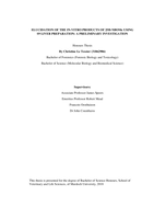 Elucidation of the In-vitro products of 25H-NBOMe using S9 liver preparation: A preliminary investigation