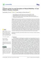 Analysis of the use and perception of shared mobility: A case study in Western Australia