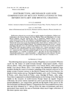 Distribution, abundance and size composition of mullet populations in the Severn Estuary and Bristol Channel