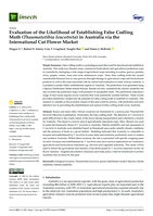 Evaluation of the likelihood of establishing false codling moth (Thaumatotibia leucotreta) in Australia via the international cut flower market