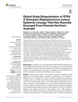Global Scale Dissemination of ST93: A Divergent Staphylococcus aureus Epidemic Lineage That Has Recently Emerged From Remote Northern Australia