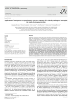 Application of underpasses to expand nature reserves: responses of a critically endangered marsupial, the woylie, Bettongia penicillata
