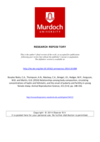 Relationships among body composition, circulating concentrations of leptin and follistatin, and the onset of puberty and fertility in young female sheep