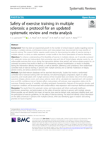 Safety of exercise training in multiple sclerosis: A protocol for an updated systematic review and meta-analysis