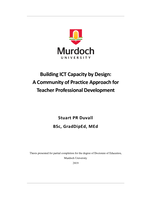 Building ICT capacity by design: A community of practice approach for teacher professional development