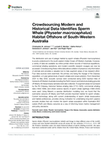 Crowdsourcing modern and historical data identifies sperm whale (Physeter macrocephalus) habitat offshore of South-Western Australia