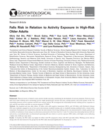 Falls risk in relation to activity exposure in high-risk older adults