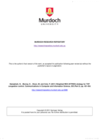 Weighted RED (WTRED) strategy for TCP congestion control