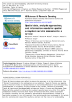 Spatial data, analysis approaches, and information needs for spatial ecosystem service assessments: a review
