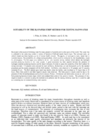 Suitability of the H2S paper strip method for testing rainwater