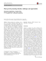 Plant growth promoting rhizobia: Challenges and opportunities