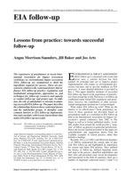 Lessons from practice: Towards successful follow-up