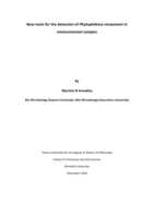 New tools for the detection of Phytophthora cinnamomi in environmental samples