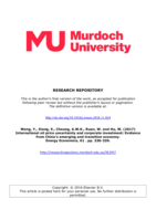 International oil price uncertainty and corporate investment: Evidence from China's emerging and transition economy