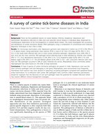 A survey of canine tick-borne diseases in India