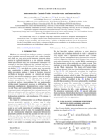 Intermolecular Casimir-Polder forces in water and near surfaces
