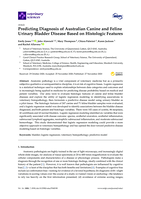 Predicting diagnosis of Australian canine and feline urinary bladder disease based on histologic features