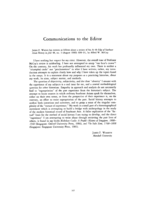 Communications to the Editor