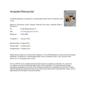 Increased expression of cutaneous a1-adrenoceptors after chronic constriction injury in rats