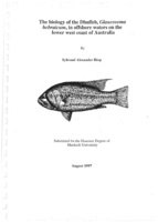 The biology of the Dhufish, Glaucosoma hebraicum, in offshore waters on the lower west coast of Australia