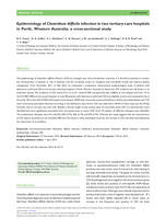 Epidemiology of Clostridium difficile infection in two tertiary-care hospitals in Perth, Western Australia: a cross-sectional study
