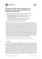Production of high-value nanoparticles via biogenic processes using aquacultural and horticultural food waste