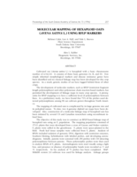 Molecular mapping of the hexaploid oats (Avena Savita L.) using RFLP markers