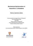 Biochemical Dechlorination of Hexachloro-1,3-butadiene