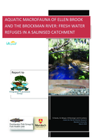 Aquatic macrofauna of Ellen Brook and the Brockman River: fresh water refuges in a salinised catchment