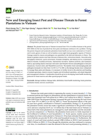 New and emerging insect pest and disease threats to forest plantations in Vietnam